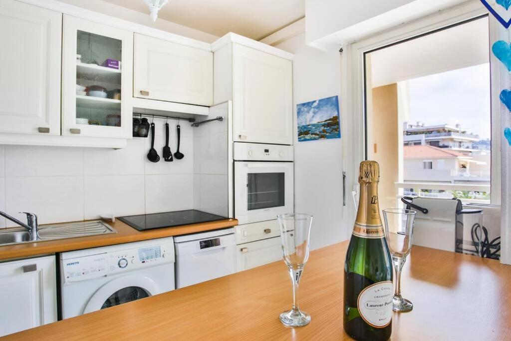 Bright One Bdrm Apartment A/C-Swimming Pool/Congress By Olidesi Cannes Luaran gambar
